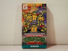 Teenage Mutant Ninja Turtles IV in Time Nintendo Super Famicom SFC NTSC Japan