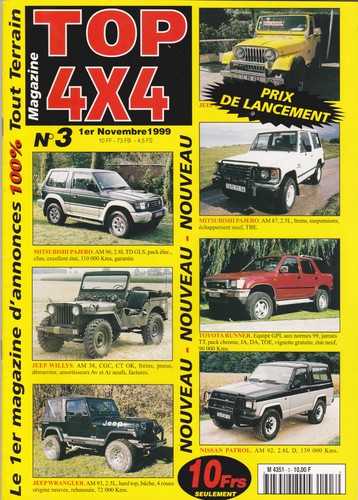 Top 4x4 magazine revue - 4x4,