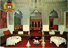 CPM AK Salon marocain de