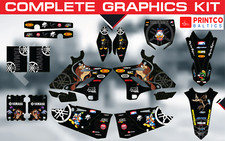 Yamaha YZ YZF 125 250 450 2013-2025 kit graphique complet 21 mil
