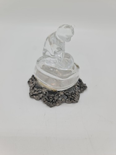 Figurine chat verre cristal - figurine,