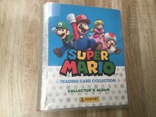 Classeur Panini Super Mario Trading cards + 234 CARTES SUR 252