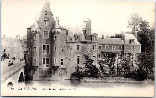 Fleche carte postale - la,