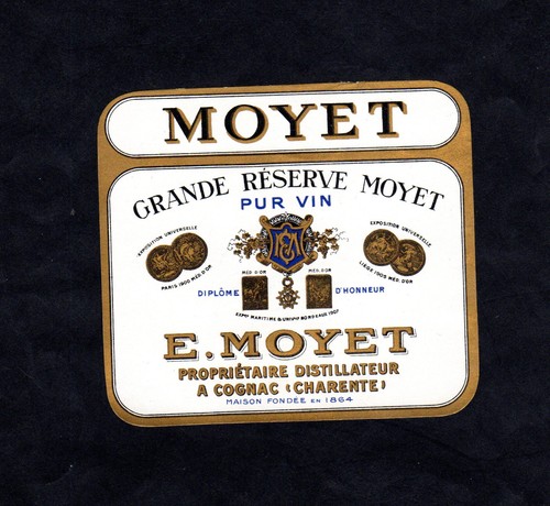 Ancienne étiquette alcool - ,