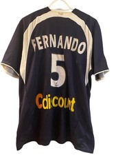 Maillot de football porté -