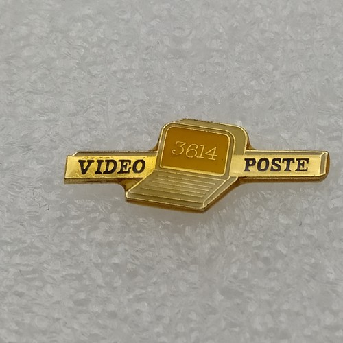 Pin poste video - pin's-la, poste-video