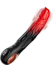 Gode Vibromasseur XL 24,6cm Sex Toy pour Femmes Hommes 12 Modes vibrations NEUF
