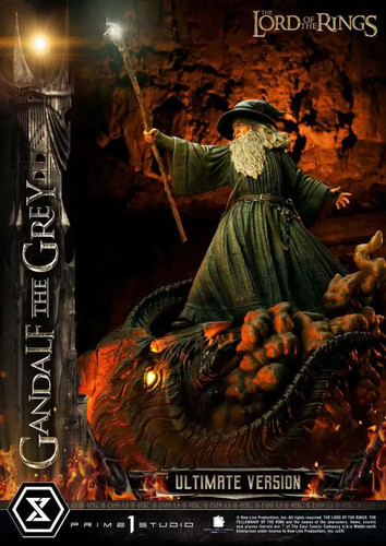 Statue gandalf gris - le,