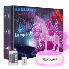 Lampe Licorne pour Enfant avec
