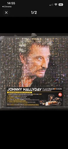 Coffret lp johnny - cd,