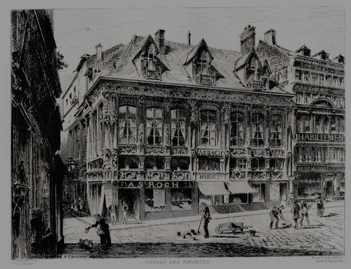 Rouen vue bureau des - vue,
