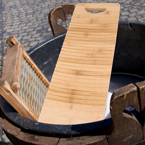 Planche laver en bois - ,