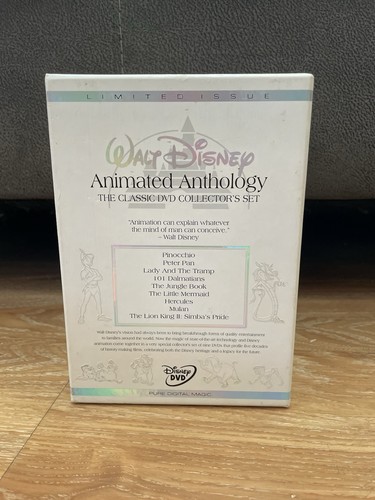Walt disney animated anthology - walt,