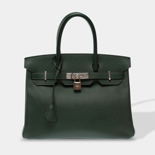 Sac hermes birkin - 30, cuir