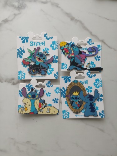 Disney pin stitch set - pin's,