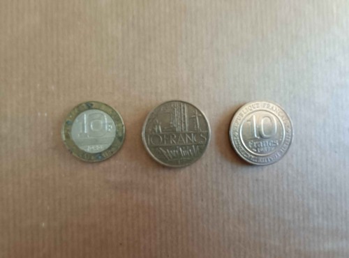 Lot pièces anciennes 10 - pièces,