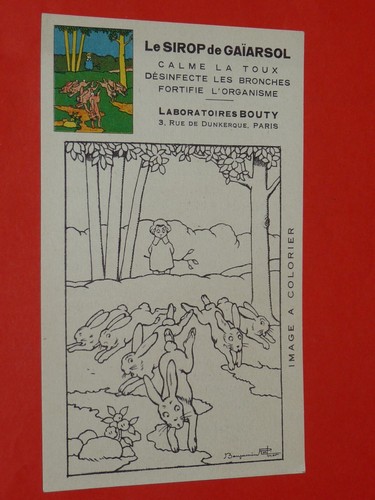 Chromo 1930 sirop - sirop, gaÏarsol