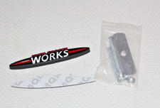 Logo de grille de pare-choc avant Mini JCW neuf