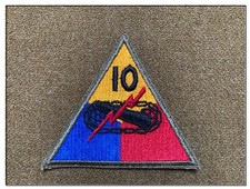 US ww2 Patch insigne 10th