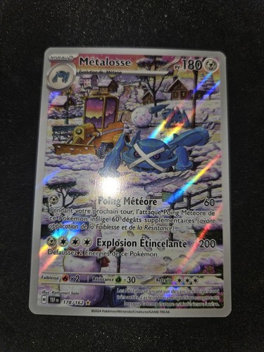 Carte pokémon métalosse - carte,