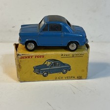 dinky toys 2cv Vespa 400 Boîte Vintage Ref 24L
