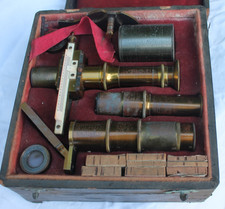 très ancien microscope polariscope saccharimètre mégascope ???