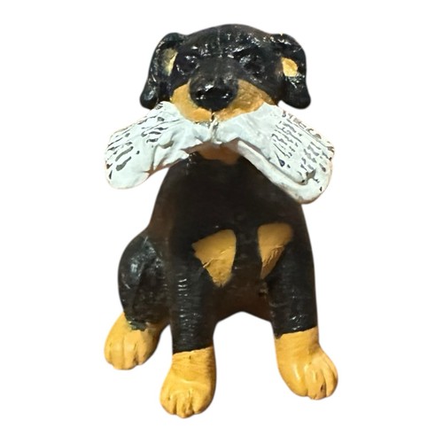 Vtg puppy pocket - in,