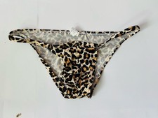 mini slip homme léopard