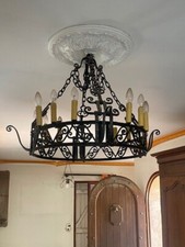 Lustre couronne plafonnier a