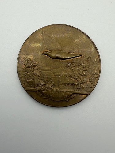 Medaille table bronze - en,