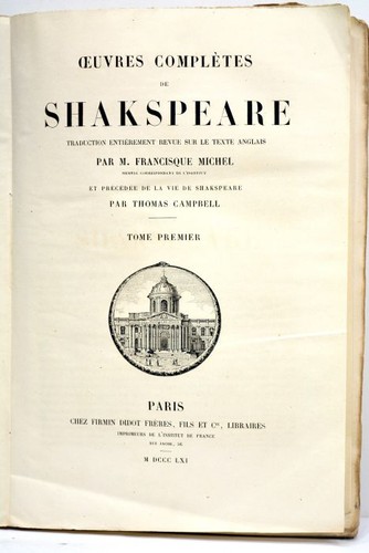 Livre ancien shakespeare - ancien,