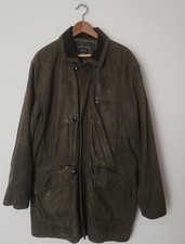 VESTE MANTEAU 3/4 N&B en Cuir
