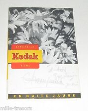 Pochette photo KODAK Appareils Film - Visuel FLEURS des CHAMPS