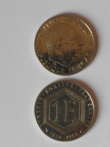 Pièce franc charles de - 1,