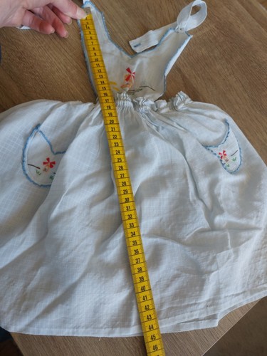 Robe poupée ancienne gege - poupée,