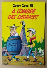 MORRIS  -- LUCKY LUKE (18). À L'OMBRE DES DERRICKS --  DOS JAUNE 1964. TTBE