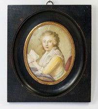  Antique French Hand Painted