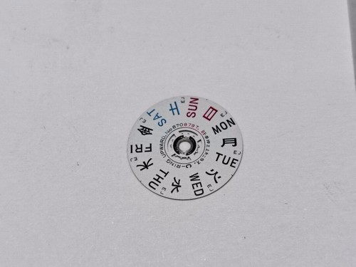 Genuine day dial disk kanji - genuine,