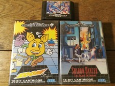 Lot 3 Jeux Megadrive dont Shadow Dancer, Streets of Rage, Zoom