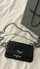 Sac Zadig&Voltaire rock Noir/Argenté étiquette et emballage d'origine