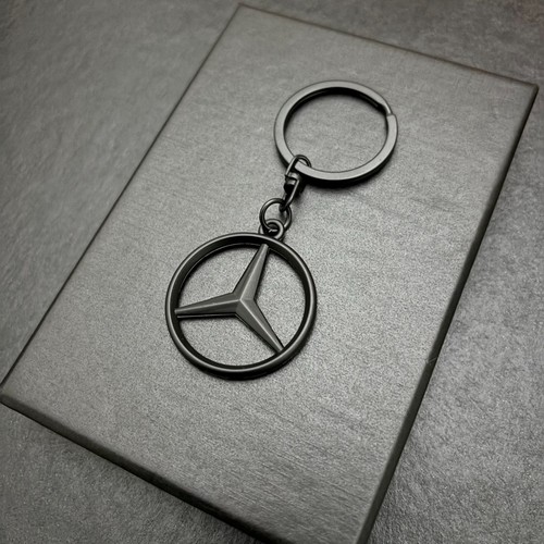 Porte clé mercedes benz - mercedes, noir
