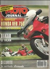 MOTO JOURNAL N°925 FANTIC 307 TRIAL-HONDA VFR 750