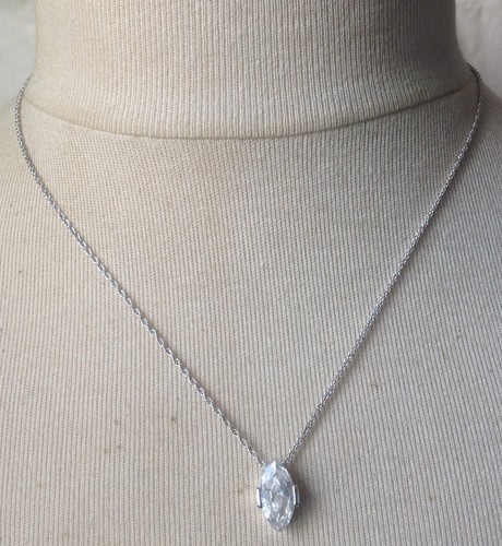 Collier chaine rétro couleur - collier,