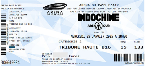 Place assise concert - assise,