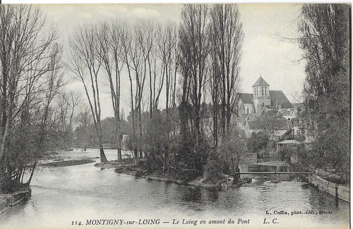 Cpa montigny sur - cpa,