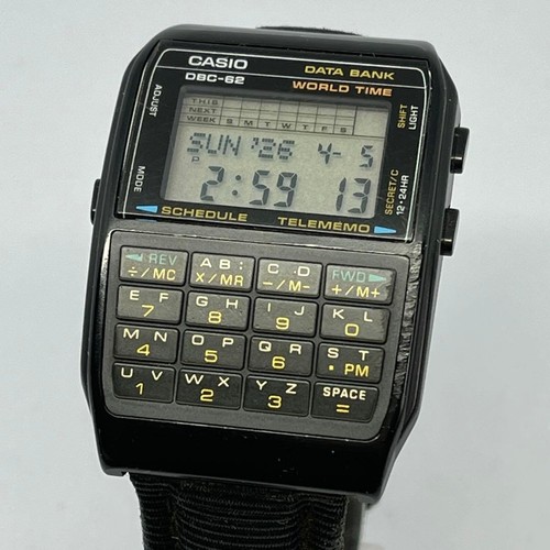 Casio dbc data bank - casio, dbc-62