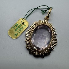 Pendentif Cabochon Pierre