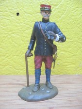 FIGURINE ATLAS 31 SOLDATS GUERRE 14-18  GENERAL DE DIVISION 1914 WWI 1914 1918