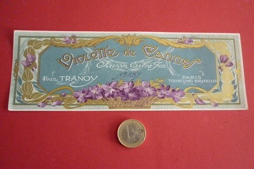 Ancienne etiquette savon - de,