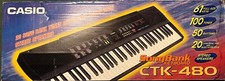 Casio CTK-480 keyboard piano 